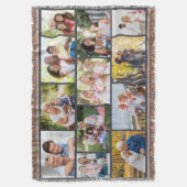 Family Foto 12 Picture Mauerwerk Grid Gray Decke (Vorderseite Vertikal)