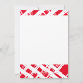 FAMILY FOTO Frohe Weihnachten niedliche Kalligraph (Rückseite)