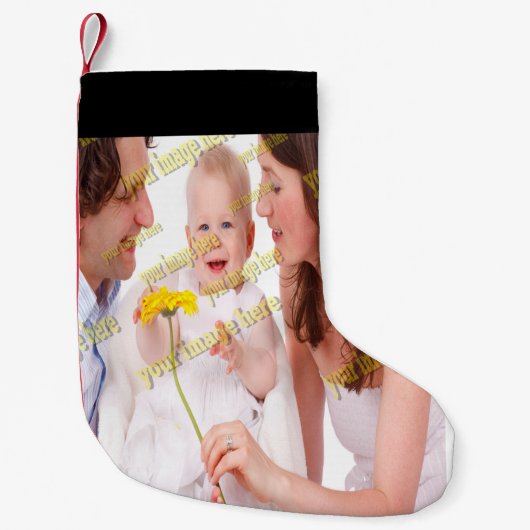 FAMILY-Foto ✨ Kleiner Weihnachtsstrumpf (Vorderseite)