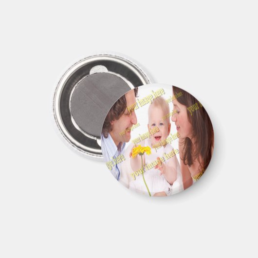 FAMILY-Foto ✨ Magnet (Vorderseite/Rückseite)