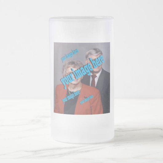 FAMILY-Foto ✨ Mattglas Bierglas (Mittel)