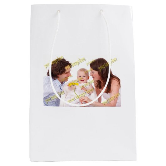 FAMILY-Foto ✨ Mittlere Geschenktüte (Vorderseite)