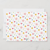 FAMILY FOTO Modernes, farbiges Typografie-Overlay Feiertagskarte (Rückseite)