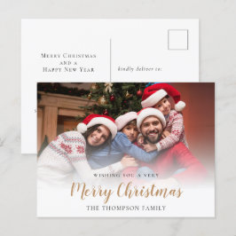 Family Foto Overlay Frohe Weihnachten