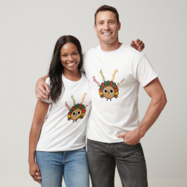 Family Friends Turkey Pie | Modernes Erntedankfest T-Shirt