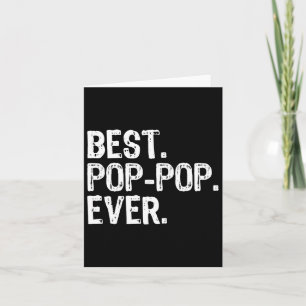 Family Funny Cool Poppop Bester Pop-Pop je Karte