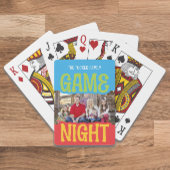 Family Game Night Photo Cute & Colorful Spielkarten
