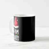 Family Gram Claus Christmas Santa's Pajama Matchin Kaffeetasse (Vorderseite Links)