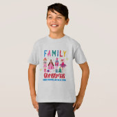 Family Group Funny Christmas , Nutcracker Ballet T-Shirt (Vorne ganz)