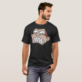 Family Guy Evil Monkey Angry Big Face Big Chest Po T-Shirt (Vorne ganz)
