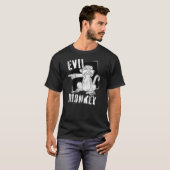 Family Guy Evil Monkey Angry Distressed Big Chest T-Shirt (Vorne ganz)