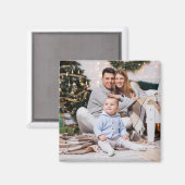 Family Holiday Christmas Stocking Stuffer Magnet (Vorderseite/Rückseite)