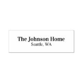 Family Home Address Stamp Permastempel (Design)
