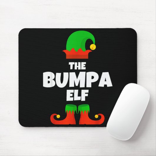 Family I'm The Bumpa Elf Christmas Matching Pajama Mousepad (Mit Mouse)