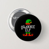 Family I'm The Grammie Elf Christmas Matching Paja Button (Vorne & Hinten)