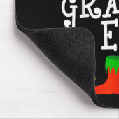 Family I'm The Grammie Elf Christmas Matching Paja Mousepad (Ecke)
