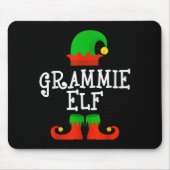 Family I'm The Grammie Elf Christmas Matching Paja Mousepad (Vorne)