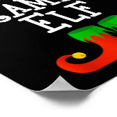 Family I'm The Grammie Elf Christmas Matching Paja Poster (Ecke)