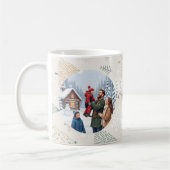 Family in the Snow Mug – Cozy Christmas Gift for L Kaffeetasse (Links)