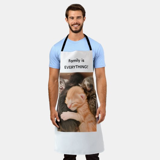 Family Is Everything, Kitten Apron Schürze (Getragen)