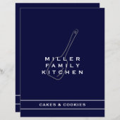 Family Kitchen Cake Cookie Division | Marine und W (Vorne/Hinten)