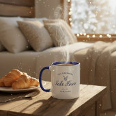 Family Lake House Coastal Custom Decor Tasse