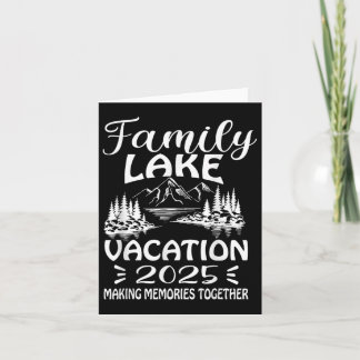 Family Lake Trip Vacation 2025 Wiedersehen Summ Karte