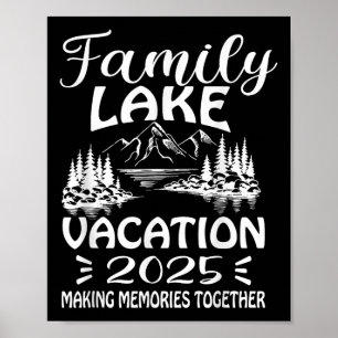 Family Lake Trip Vacation 2025 Wiedersehen Summ Poster