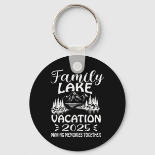 Family Lake Trip Vacation 2025 Wiedersehen Summ Schlüsselanhänger
