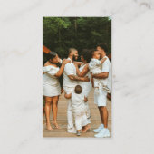 Family Lifestyle Influencer Content Creator Foto Visitenkarte (Vorderseite)