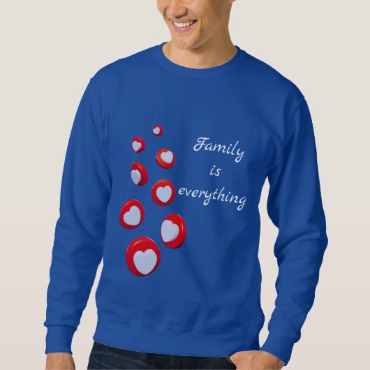 Family Love Edit Sweatshirt (Vorderseite)