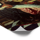 Family Making Music Poster (Ecke)