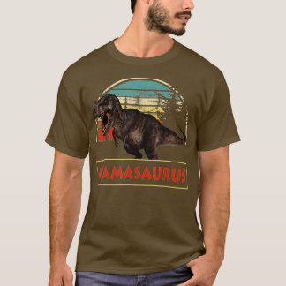 FAMILY Mamasaurus T rex Dinosaur Fu T-Shirt