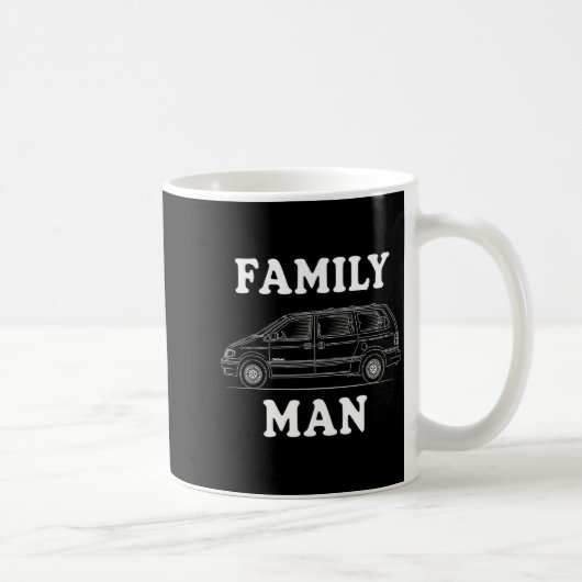Family Man Minivan Humor For Proud Dad Life Fans C Kaffeetasse (Rechts)