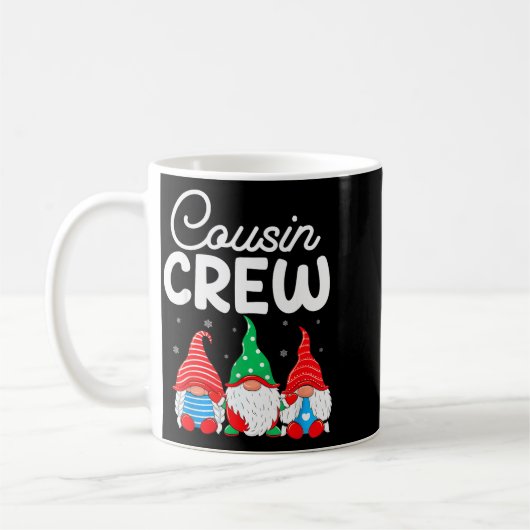 Family Matching Christmas Cousin Crew Cute Christm Kaffeetasse (Links)
