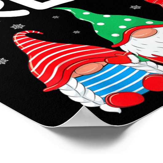 Family Matching Christmas Cousin Crew Cute Christm Poster (Ecke)