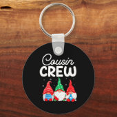 Family Matching Christmas Cousin Crew Cute Christm Schlüsselanhänger (Vorderseite)