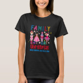Family Matching Funny Christmas, Nutcracker Ballet T-Shirt (Vorderseite)