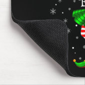 Family Matching Women Girls Coffee Drinking Elf Ch Mousepad (Ecke)