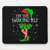 Family Matching Women Girls I'm The Dancing Elf Ch Mousepad (Vorne)