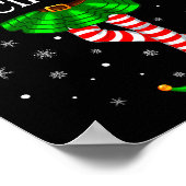 Family Matching Women Girls I'm The Dancing Elf Ch Poster (Ecke)