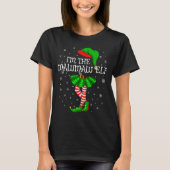 Family Matching Women Girls I'm The Mawmaw Elf Chr T-Shirt (Vorderseite)