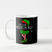 Family Matching Women Girls I'm The Memere Elf Chr Kaffeetasse (Links)