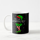 Family Matching Women Girls I'm The Shopng Elf Chr Kaffeetasse (Links)