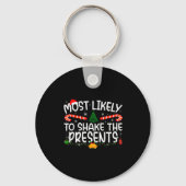 Family Matching Xmas Most Likely To Shake The Schlüsselanhänger (Vorderseite)