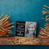 Family Memorial Foto von Remembrance Keepsake Fotoplatte (Seite)