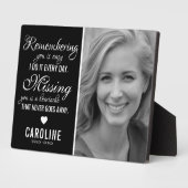 Family Memorial Foto von Remembrance Keepsake Fotoplatte (Seite)