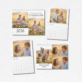 Family Memories 2026 Photo Calendar | Cherish Ever Kalender