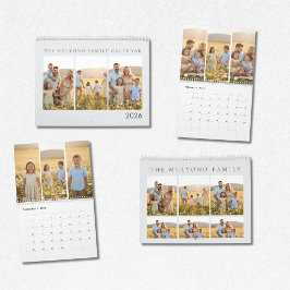 Family Memories 2026 Photo Calendar | Cherish Ever Kalender