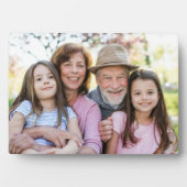 Family Memories Personalized Grandparent Photo Fotoplatte (Vorderseite)